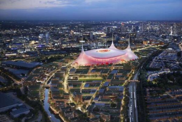 Manchester United to Build UK’s Largest Stadium